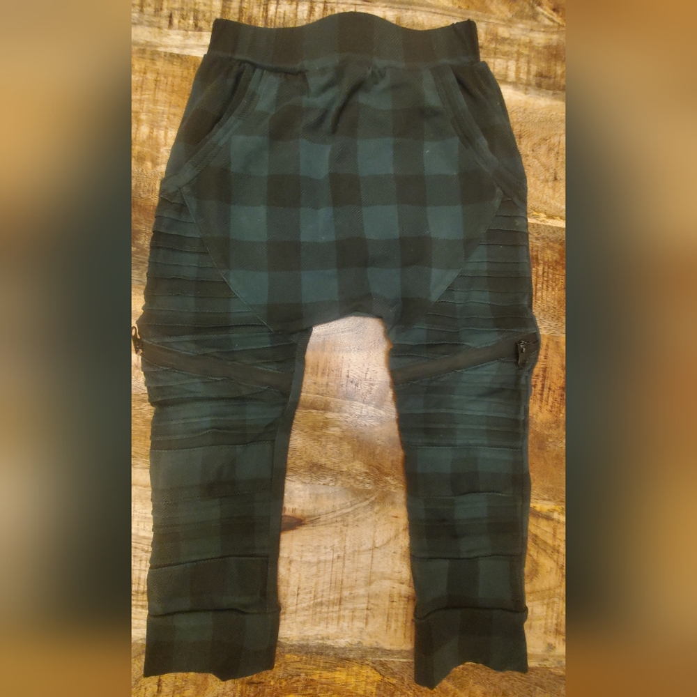 Plaid Posh Kiddos joggers